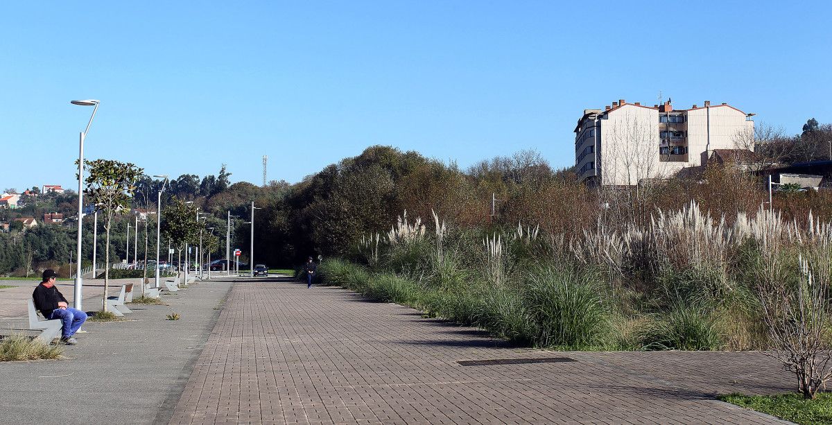 Parcela de Tafisa onde se proxecta un novo edificio de 166 vivendas