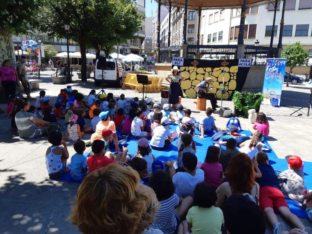 Actividades infantiles de las fiestas del Carmen de Marín
