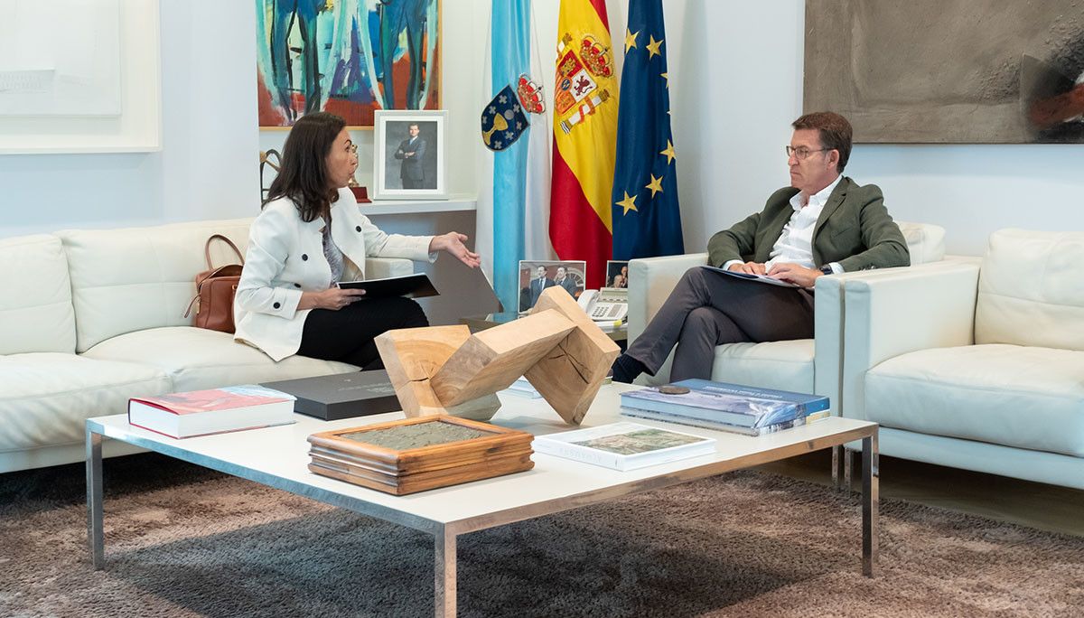 Entrevista de María Ramallo con Alberto Núñez Feijóo