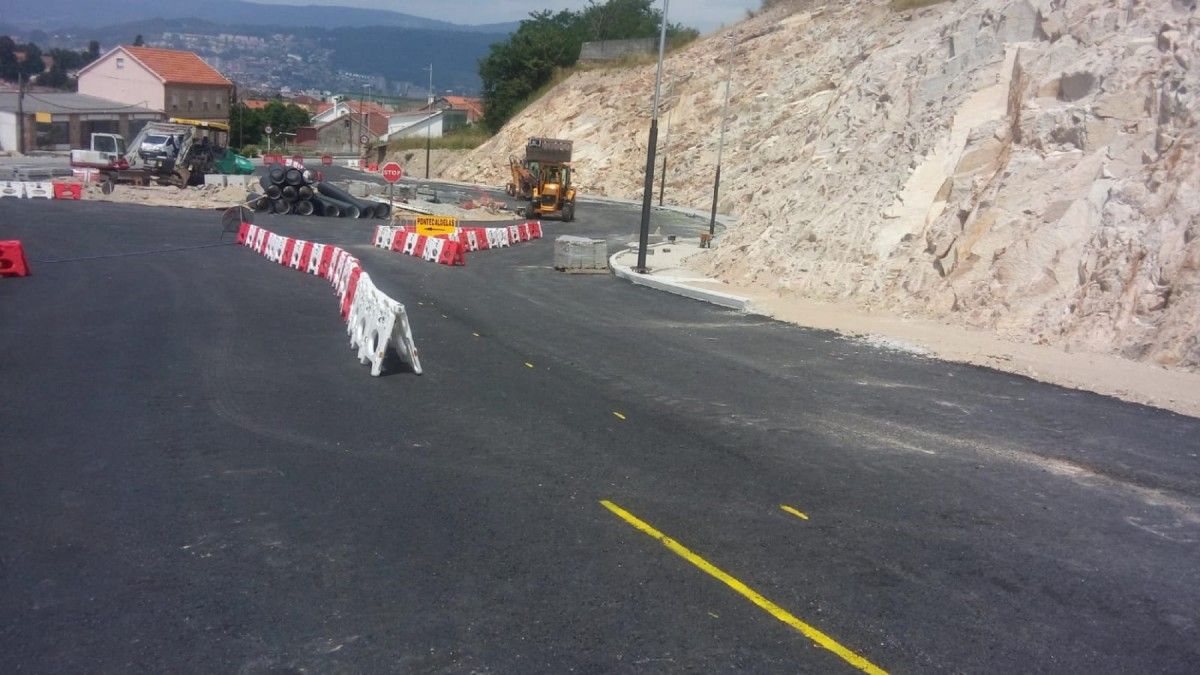 Desvío de tráfico por las obras de la Ronda Este