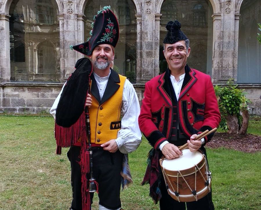 David Quiñones e José Luis Rodríguez, máximos representantes de Sete Espadelas