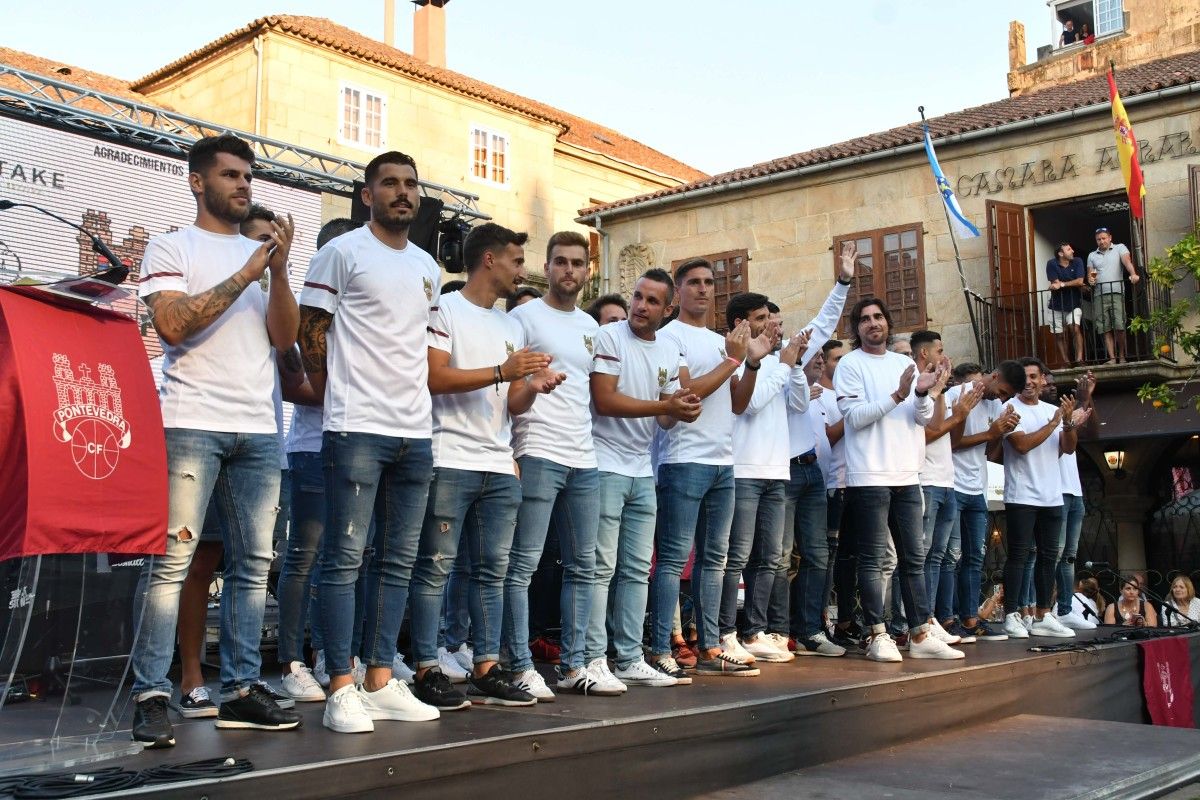 Presentación oficial do Pontevedra CF 2019/2020