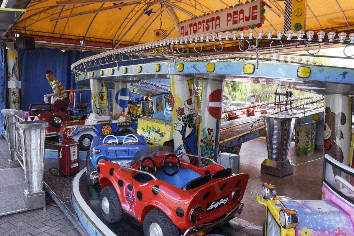 Atracciones en las fiestas de Santiaguiño do Burgo