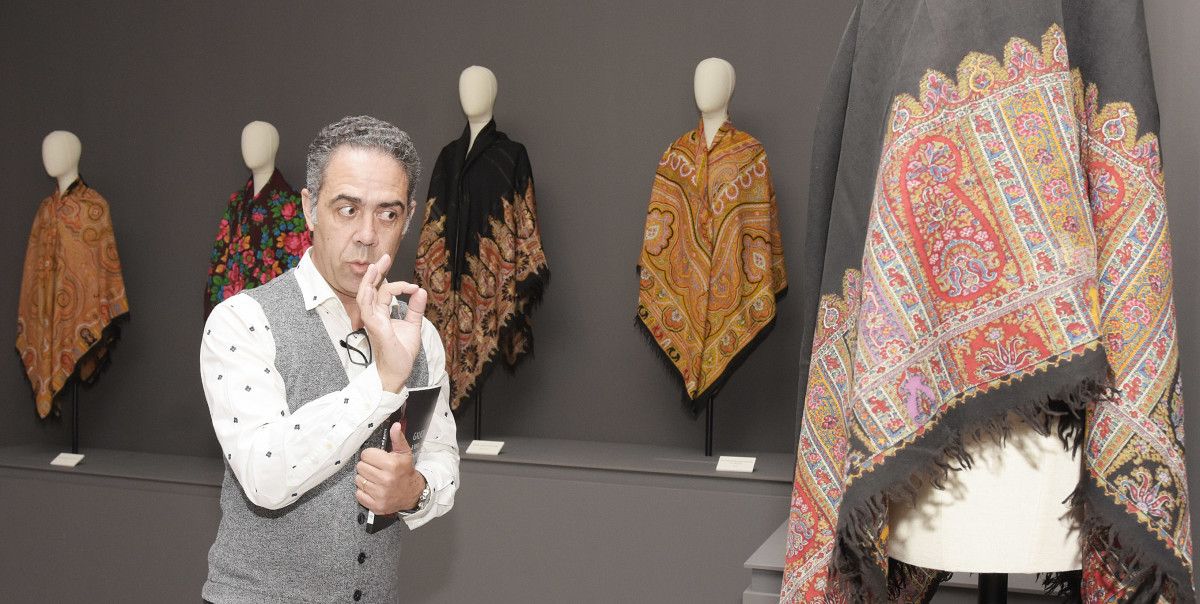 Inauguración de la exposición Galicia, terra dos mil panos