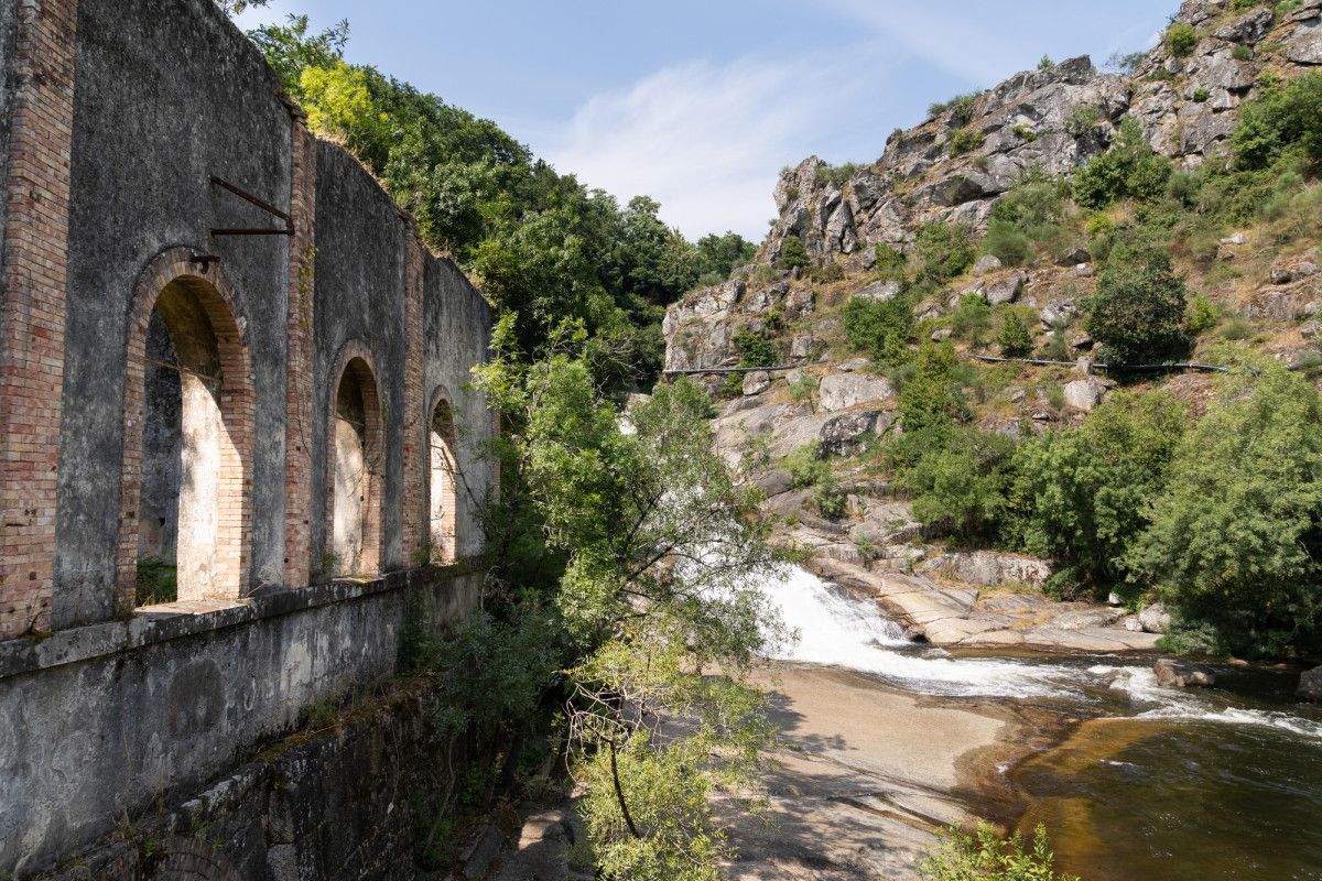 Fervenza de Segade, en Caldas de Reis