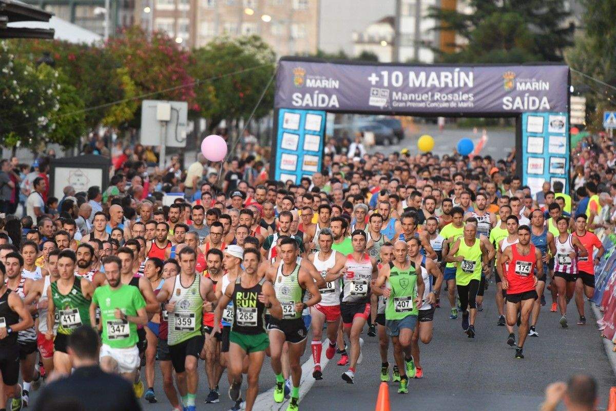 Octava edición de la carrera +10 Manuel Rosales de Marín