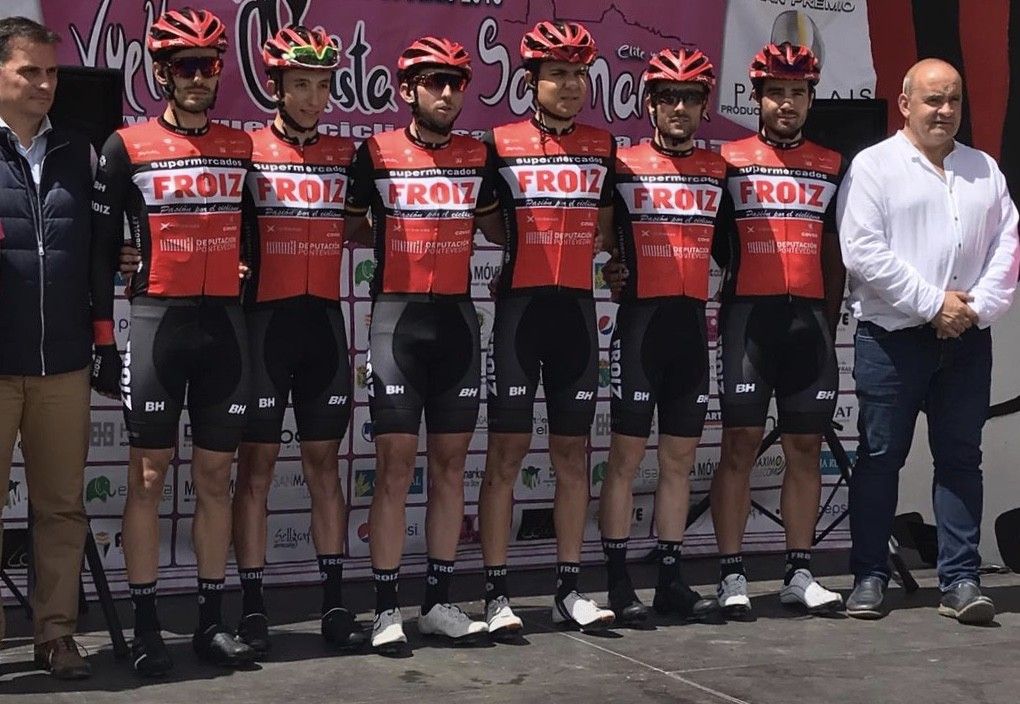 Plantilla del Froiz para la Vuelta a Ávila