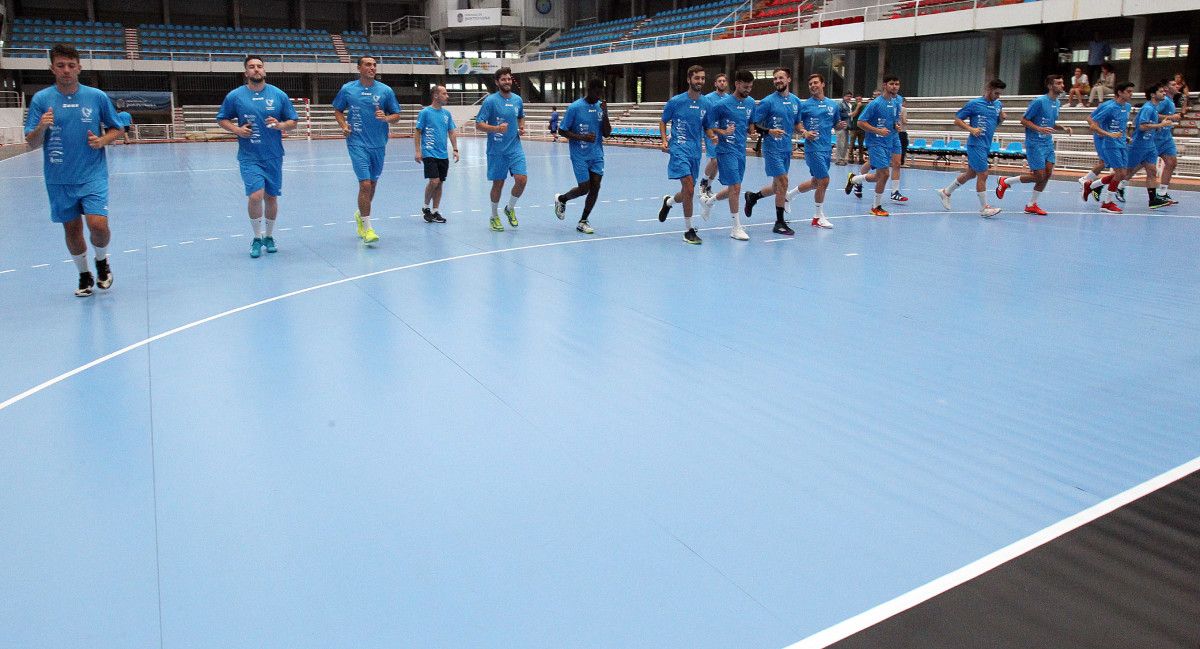 Primeiro adestramento do Teucro 2019-2020