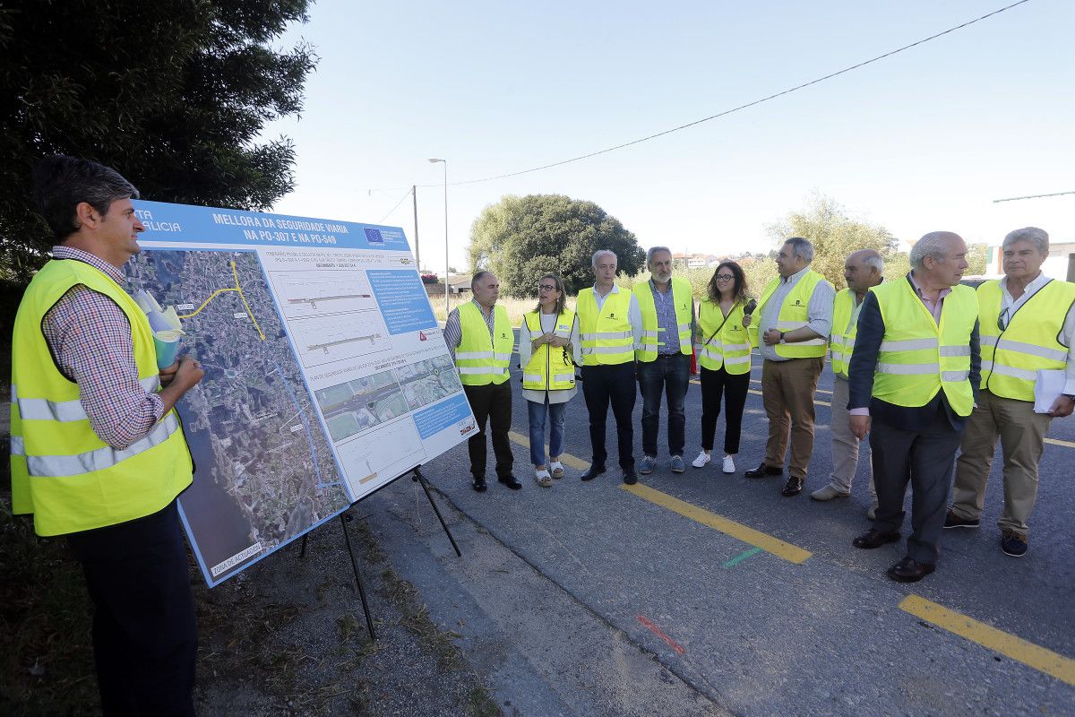 La conselleira de Infraestructuras y Movilidad, Ethel Vázquez visitó Vilanova de Arousa