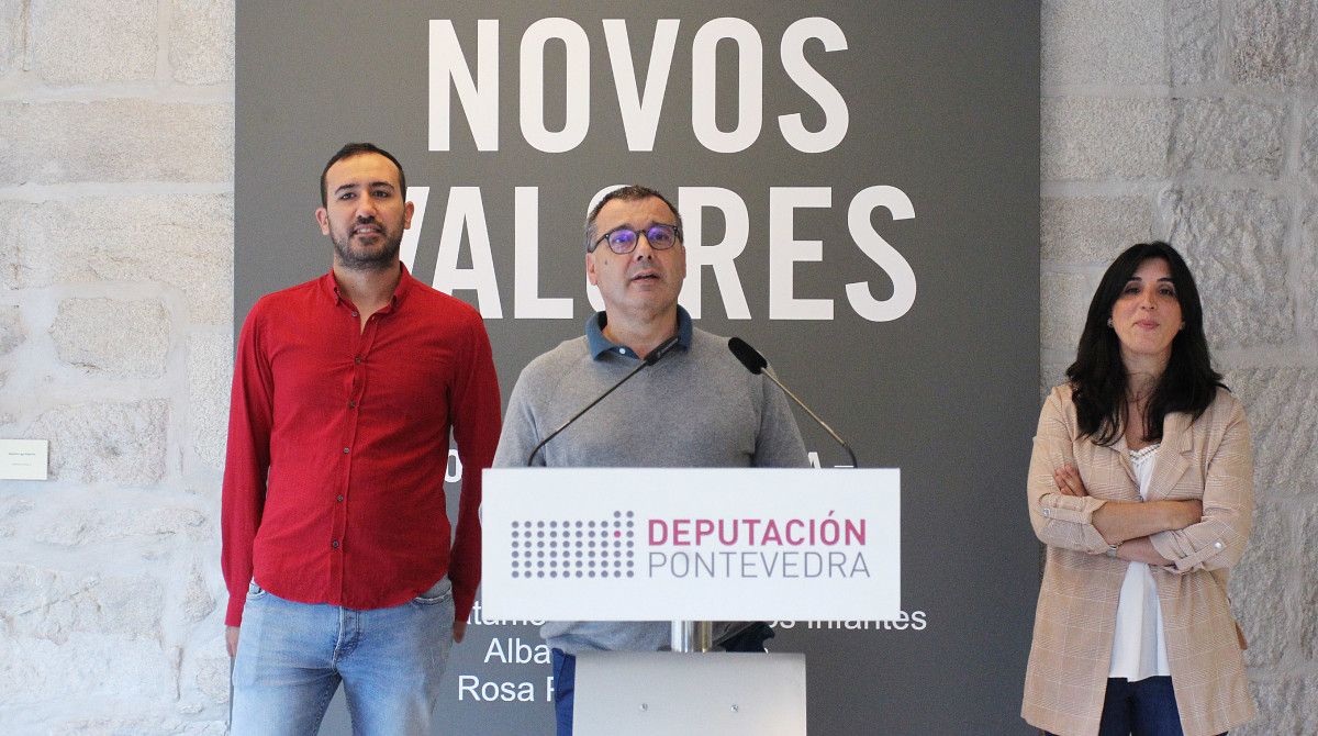 Inauguración da exposición 'Novos Valores' no Museo de Pontevedra
