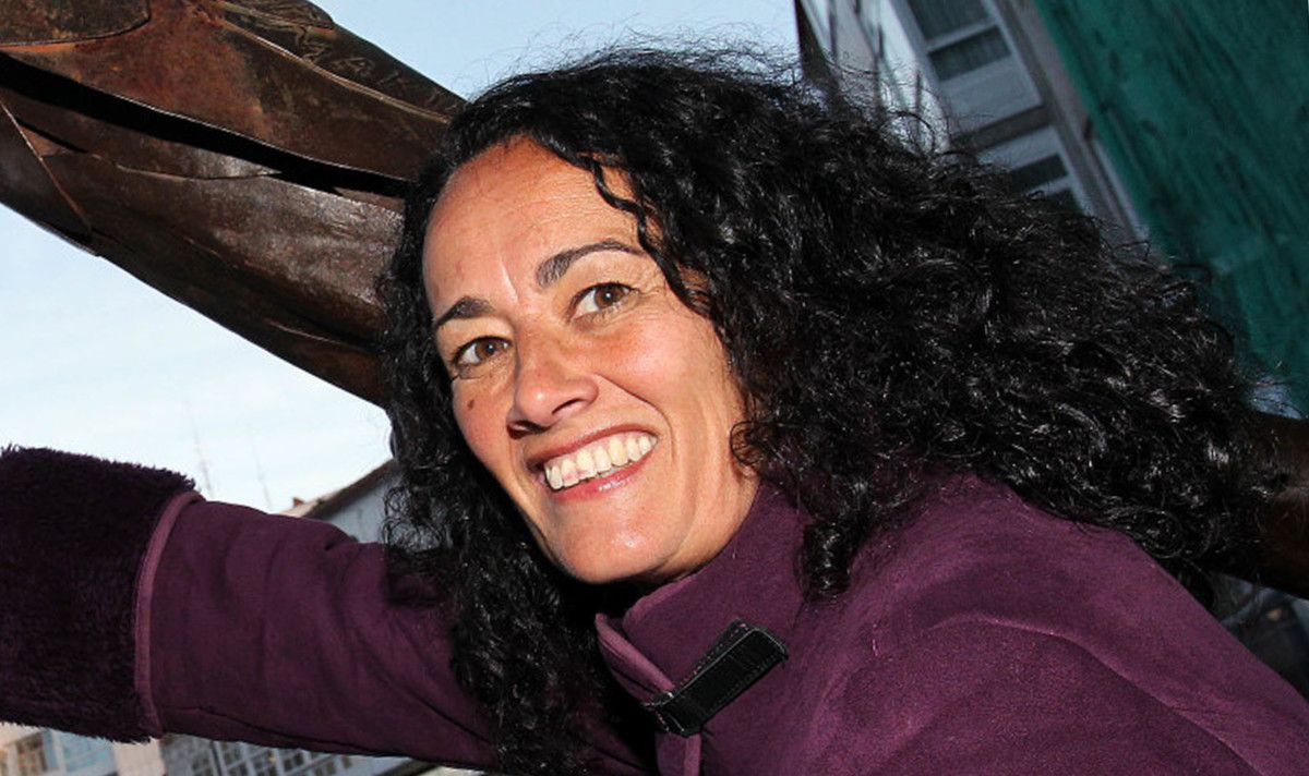 A actriz María Carrera estrea 'Valiente' en Pontevedra