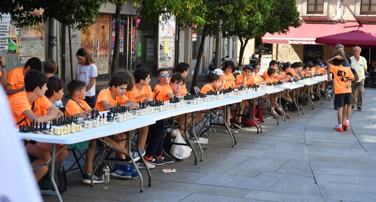 Partidas simultáneas do campeonato internacional Cidade de Pontevedra