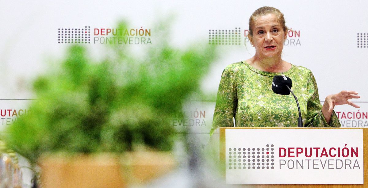 Carmela Silva, presidenta da Deputación