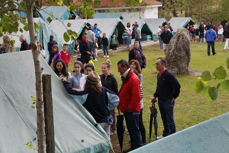 Campamentos de A Lanzada, no Grove