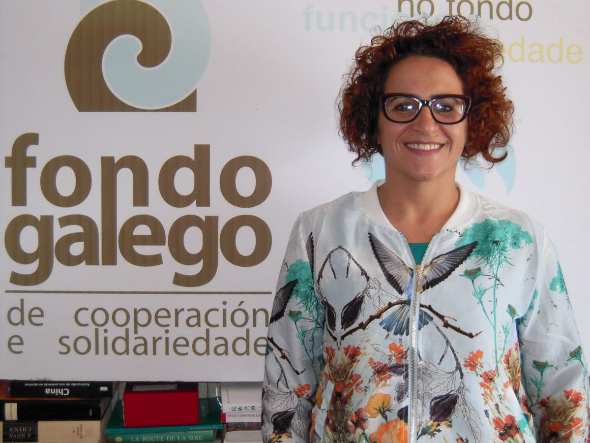 Emma Teixeira, orientadora laboral del Concello de Pontevedra, que participa en Vacaciones con Trabajo