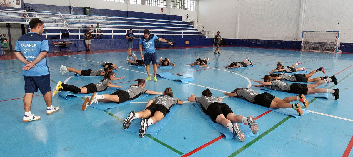 Primeiro adestramento do Poio Pescamar