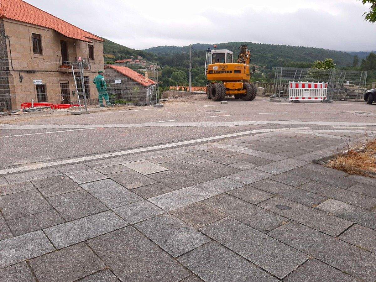 Obras en A Chan en el Concello de Cerdedo-Cotobade
