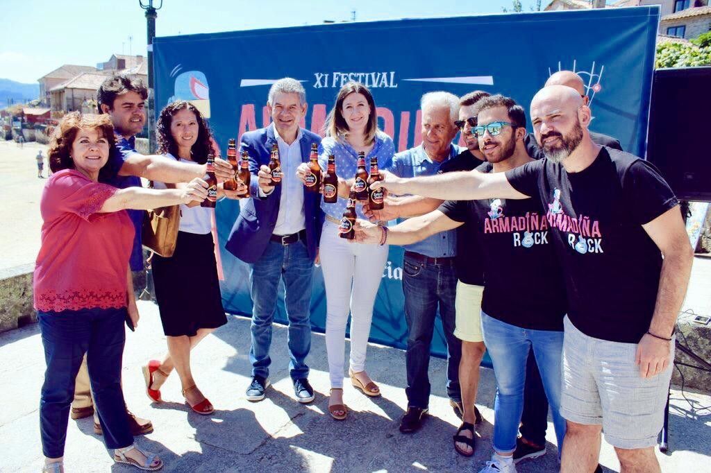 Presentación da undécima edición do Festival Armadiña Rock Estrella Galicia 