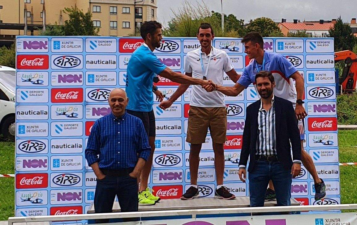 Entrega de medallas del Campeonato de España de Maratón de Piragüismo Entrega de medallas del Campeonato de España de Maratón de Piragüismo