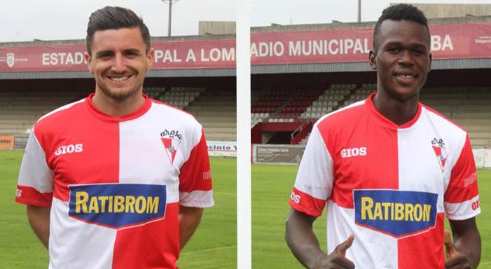 Jorge Sáez Y Sékou Oumar nuevos fichajes del SC Arosa Jorge Sáez Y Sékou Oumar nuevos fichajes del SC Arosa