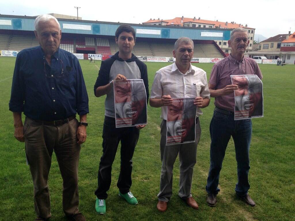 Presentación de la campaña de socios del Arosa