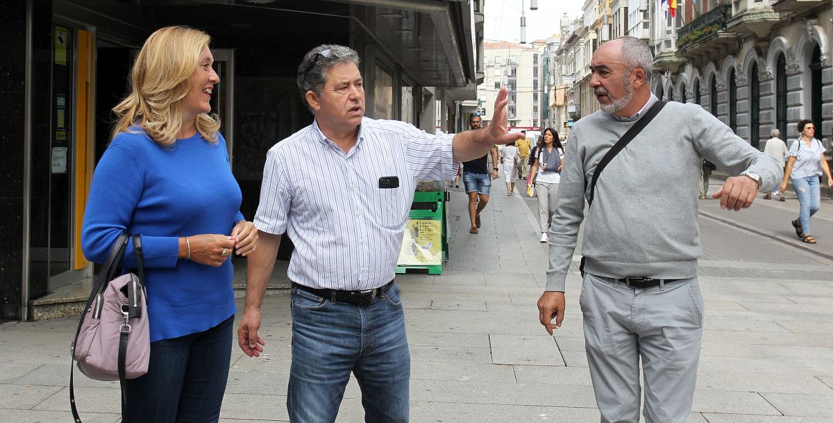 Susana Miralles, Miguel Anxo Fernández Lores e Daniel Macenlle