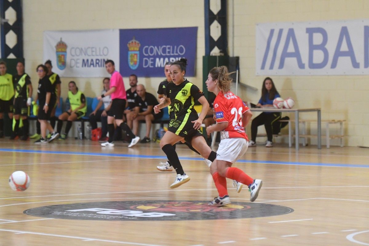 'Pau' en el primer partido de la Copa Galicia entre O Fisgón y el Poio Pescamar