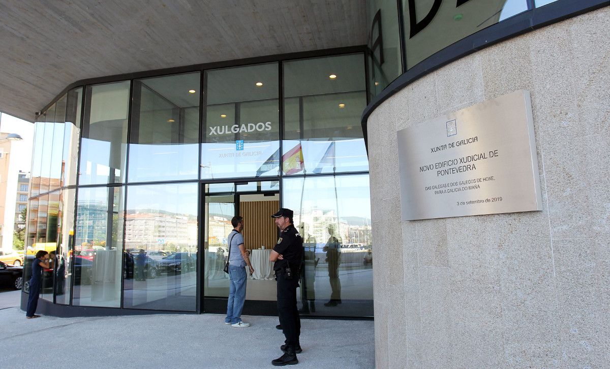 Inauguración do novo edificio xudicial na Parda