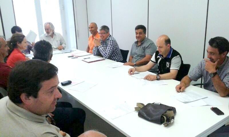 Xuntanza do concelleiro Vicente García Legísima cos representantes sindicais do Concello de Pontevedra
