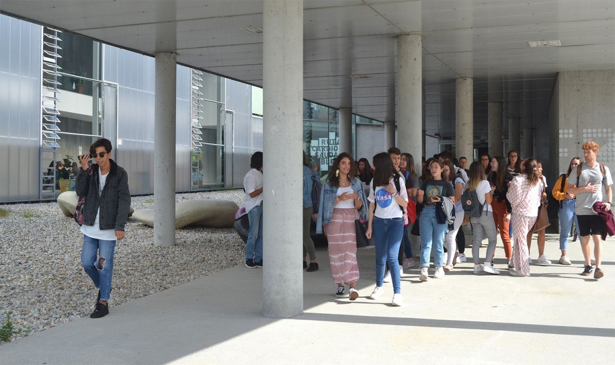 Inicio del curso en el campus de Pontevedra