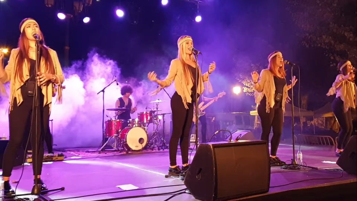 Concerto de "Broken Peach" nas festas da Virxe do Porto