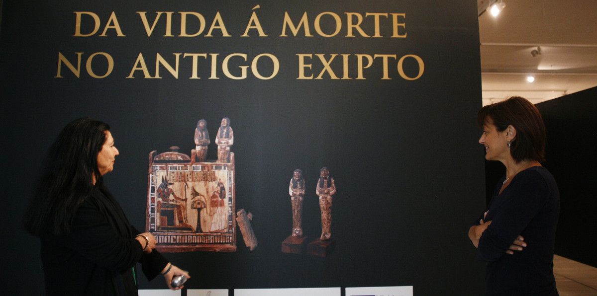 Exposición sobre el antiguo Egipto en el Sexto Edificio del Museo