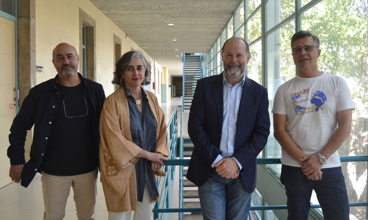 Novo equipo decanal da Factultade de Belas Artes