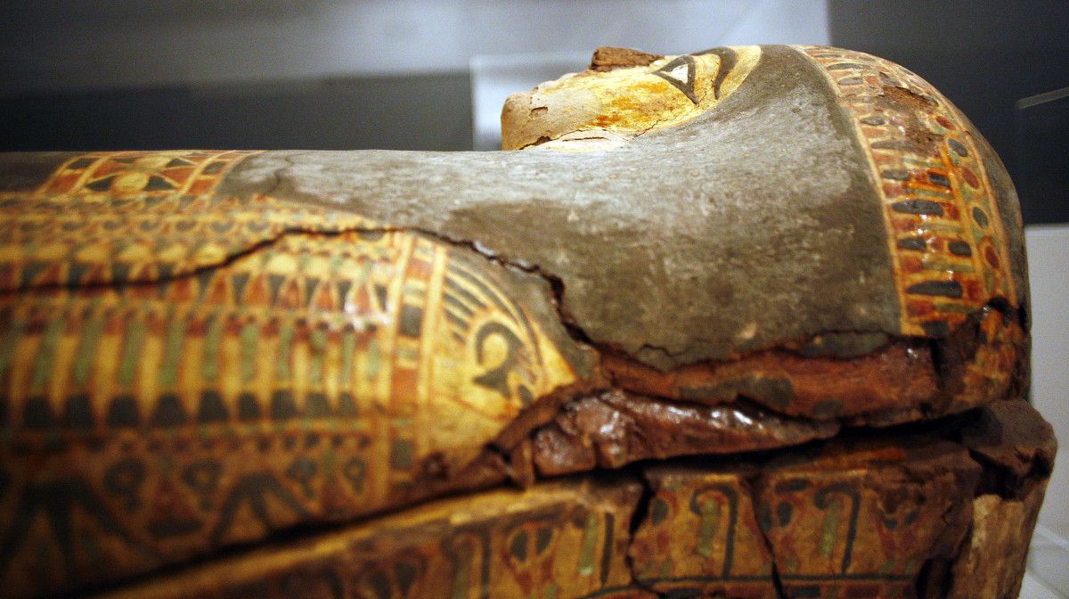 Exposición sobre el antiguo Egipto en el Sexto Edificio del Museo
