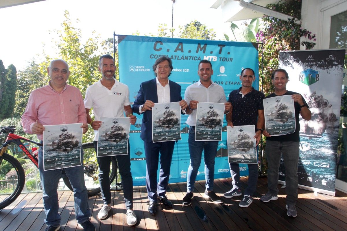 Presentación Costa Atlántica MTB Tour en A Caeira