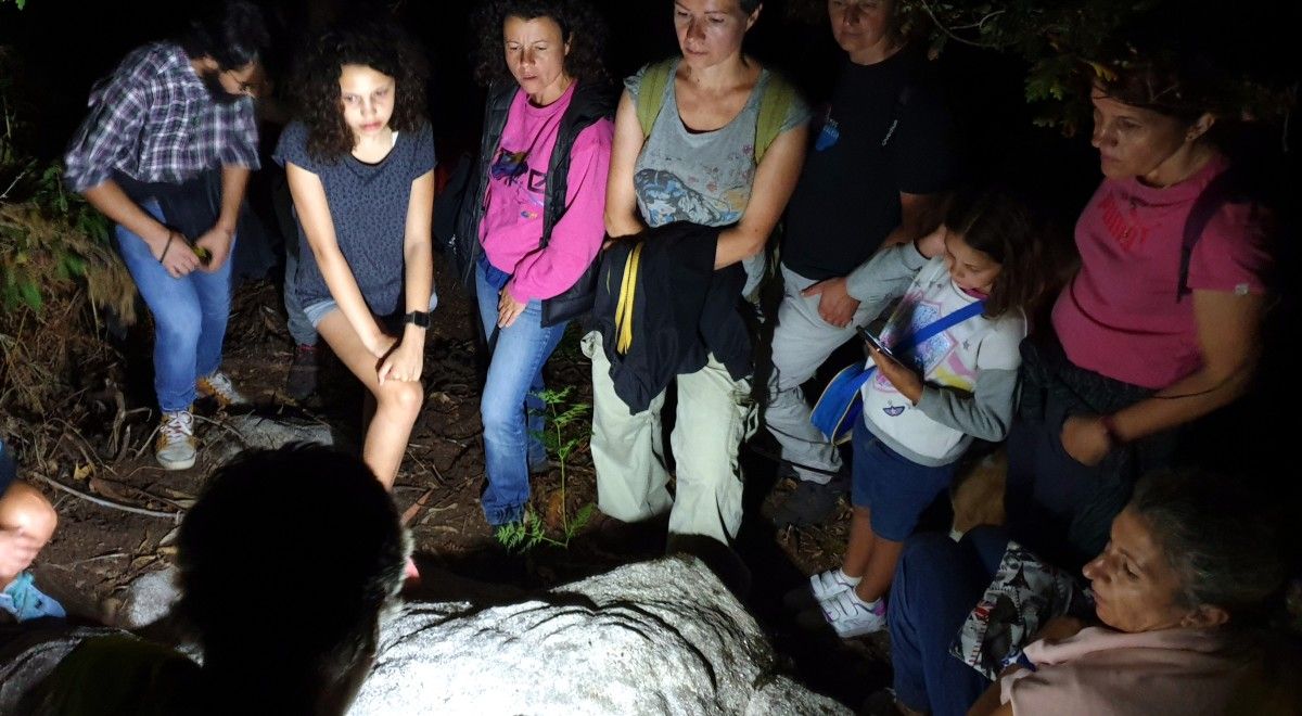 Visita nocturna ao conxunto arqueolóxico da Ran Visita nocturna ao conxunto arqueolóxico da Ran