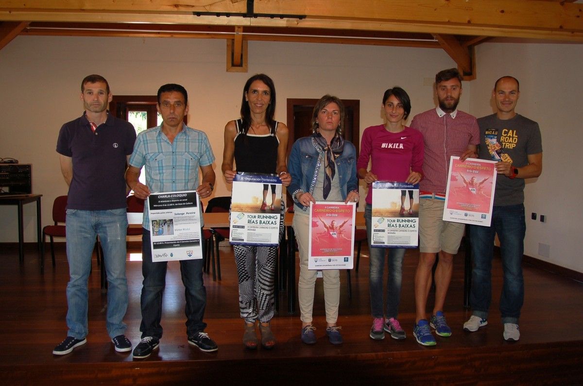 Presentación da Carreira popular do Carneiro ao Espeto, en Moraña
