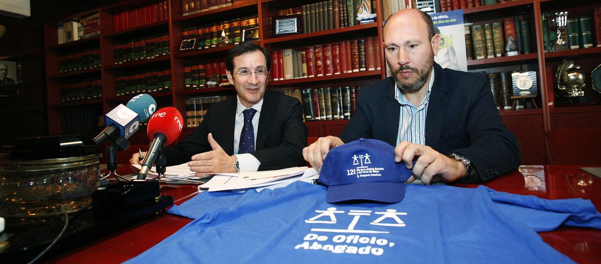 Rueda de prensa del Colegio de Abogados de Pontevedra