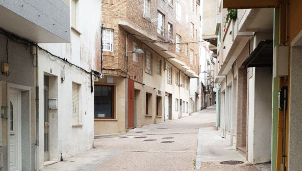 Rúa Progreso de Portonovo, futura rúa dedicada a Arturo Fontán Bouzas