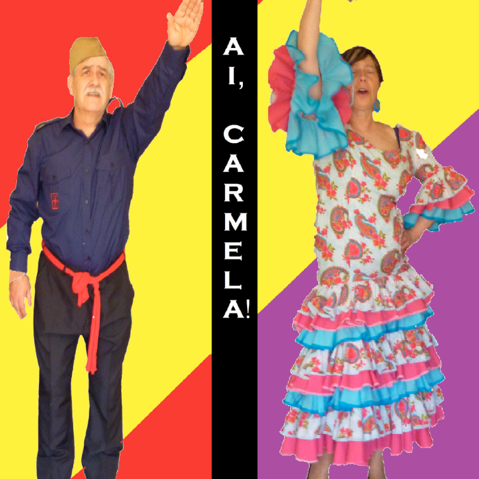 Cartel de '¡Ai, Carmela!' de Petanaporta Teatro