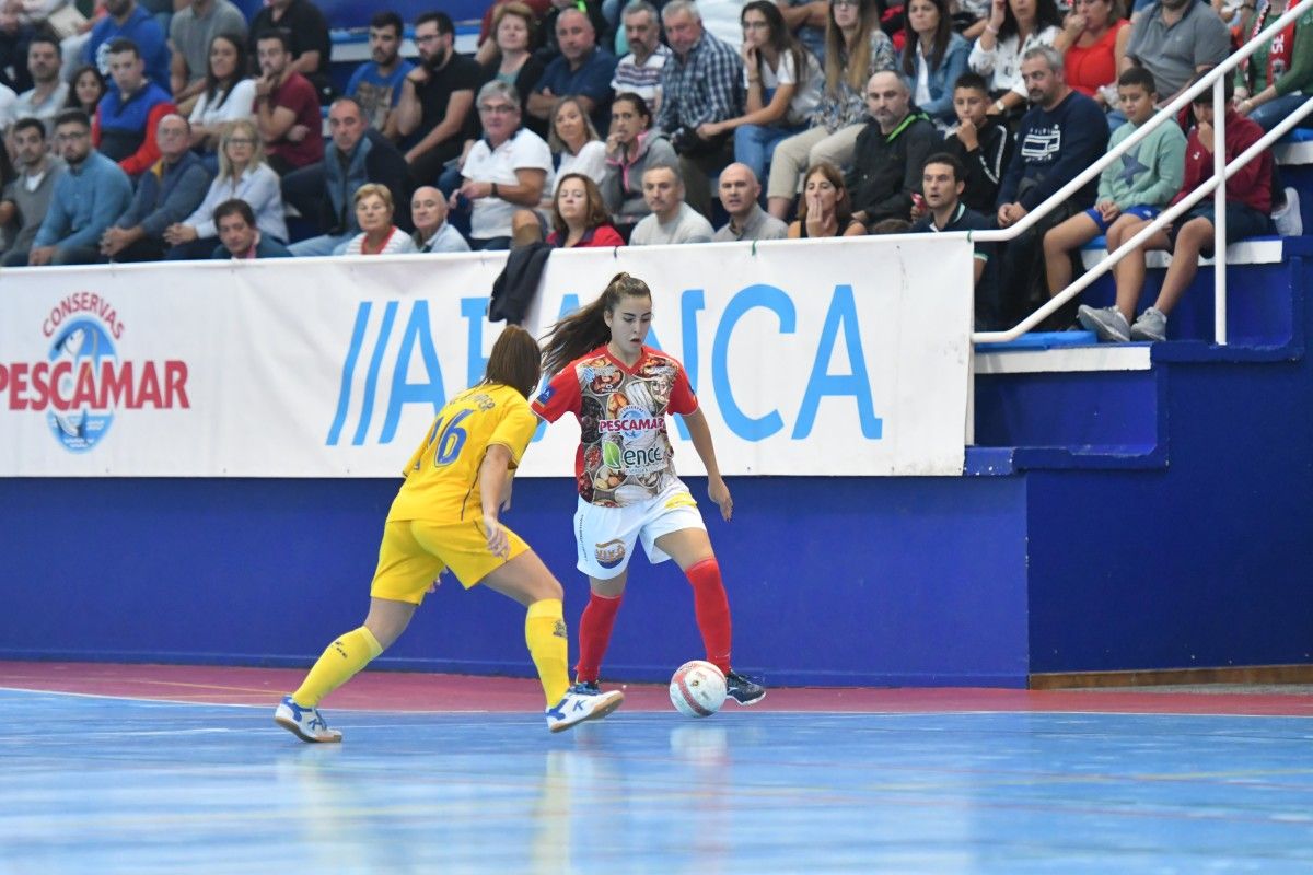 Partido entre Poio Pescamar e Alcorcón na Seca