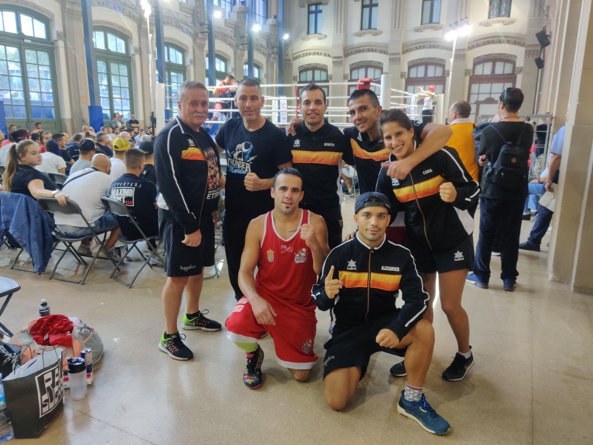 Aarón González competiu no Torneo da Amizade de Barcelona