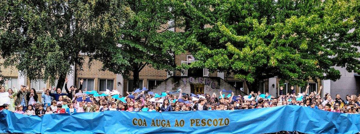 Acto do CEIP Torre-Illa no Día Mundial do Clima