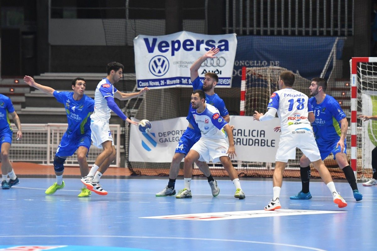Partido de Copa do Rei entre Cisne e Teucro no Pavillón Municipal