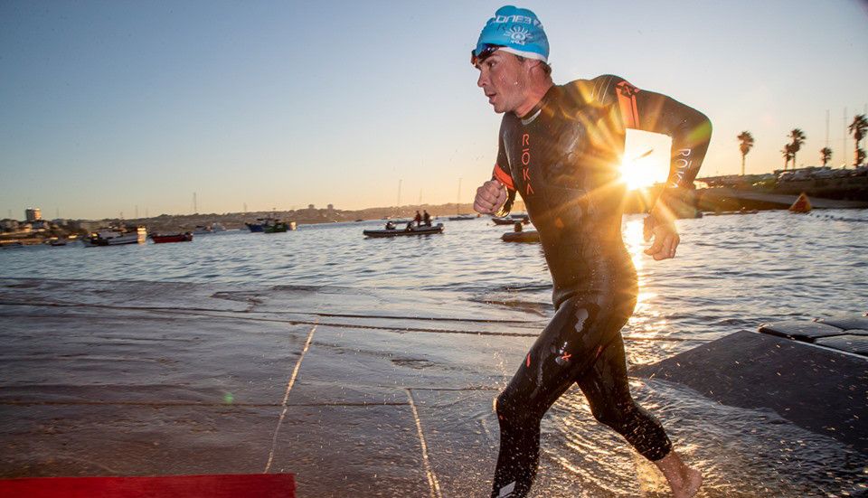 Javi Gómez Noya no Ironman de Cascais