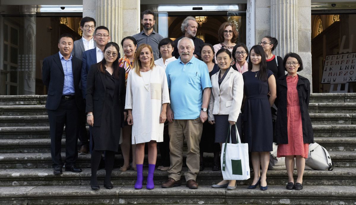 Recepción á delegación chinesa interesada no Plan Revitaliza