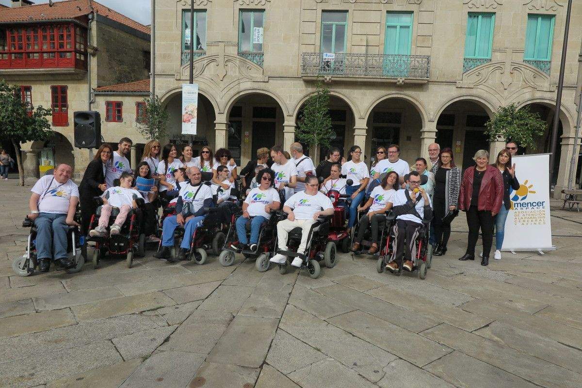 Amencer Aspace súmase ao Día Mundial da Parálise Cerebral na Ferrería