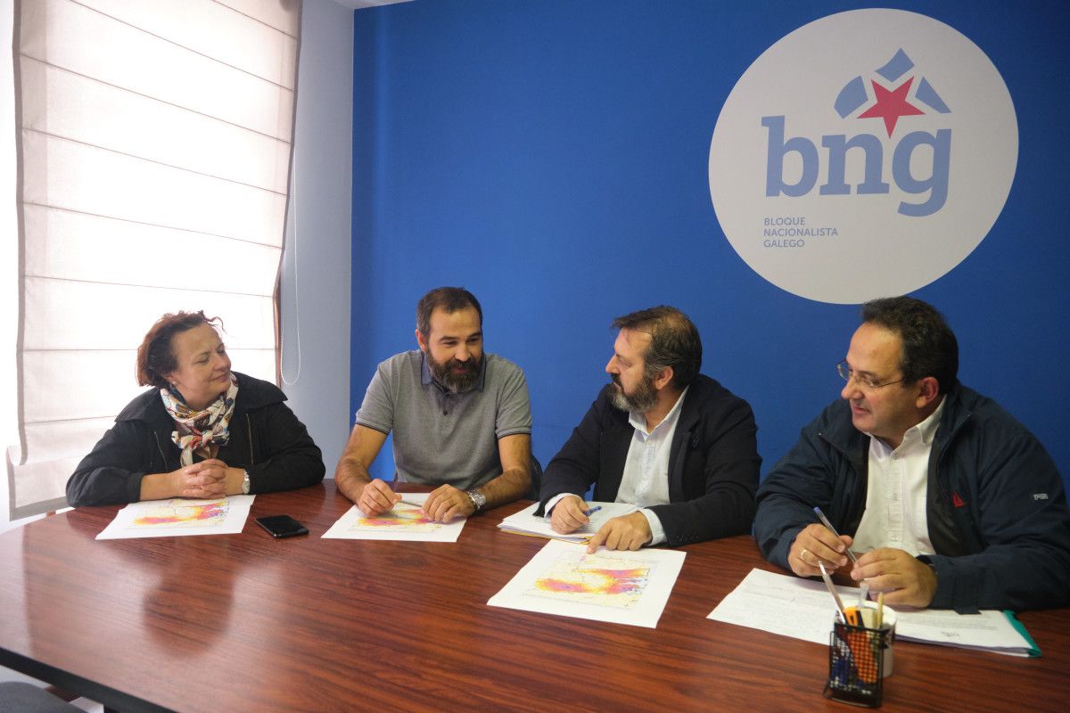 Reunión de representantes municipais do BNG