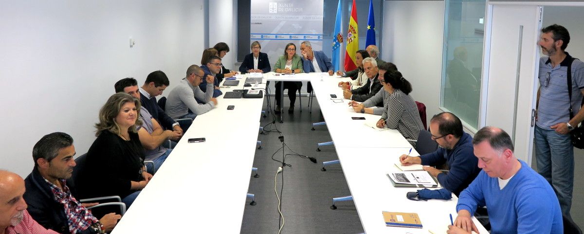 Reunión para presentar el proyecto de la ampliación de la depuradora
