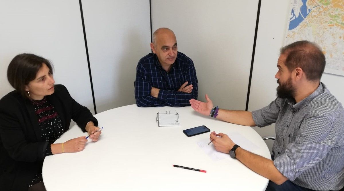 Axa Tilve, Tino Fernández e Iván Puentes